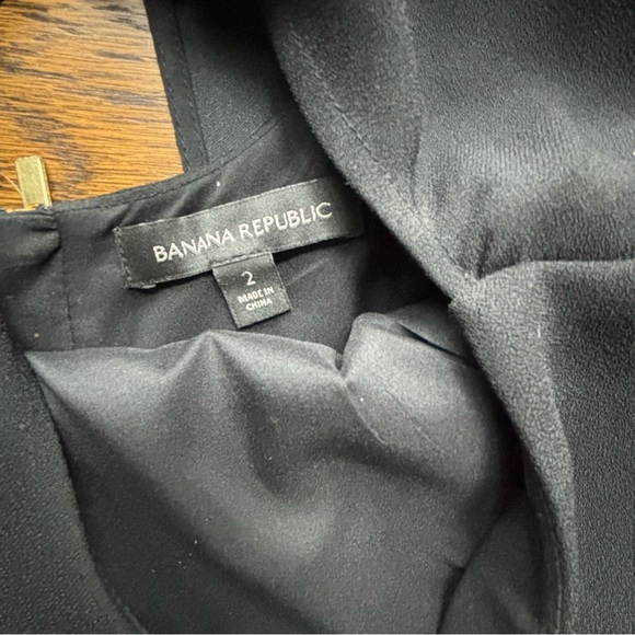 Banana Republic Black Backless Dress - Picture 3 of 4